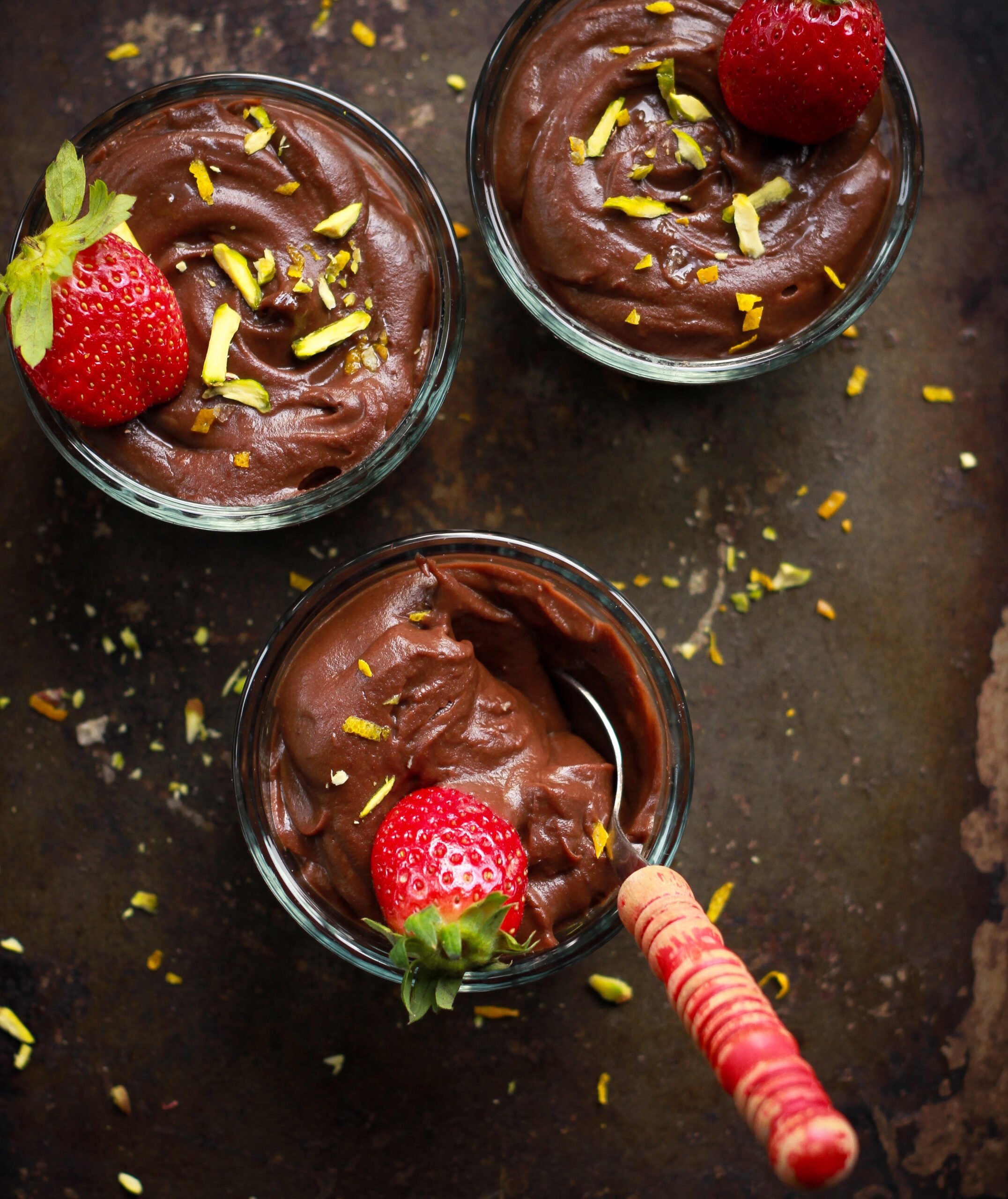 Sweet Potato Chocolate Pudding easy vegan glutenfree refined sugarfree dessert