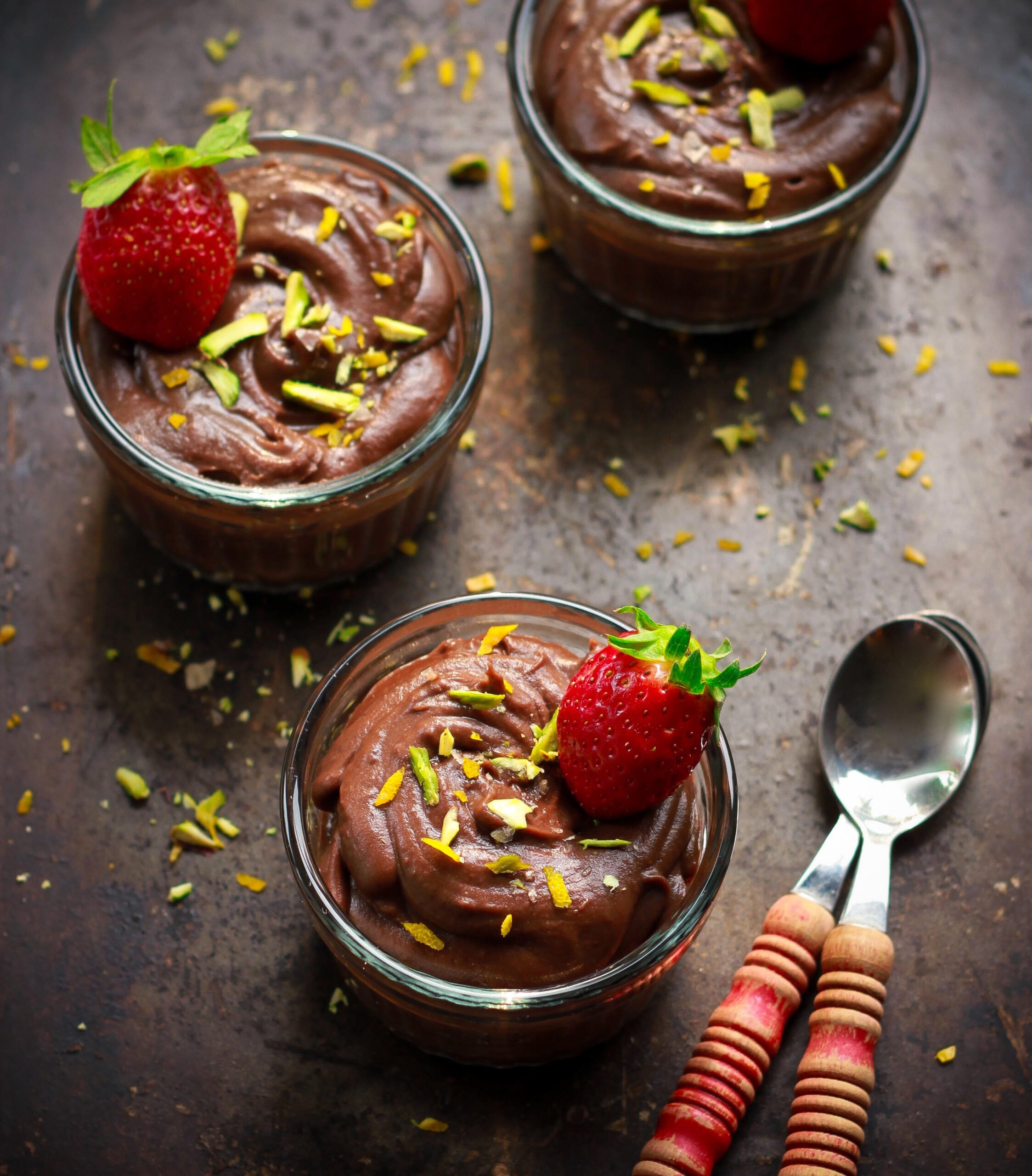 Sweet Potato Chocolate Pudding easy vegan glutenfree refined sugarfree dessert