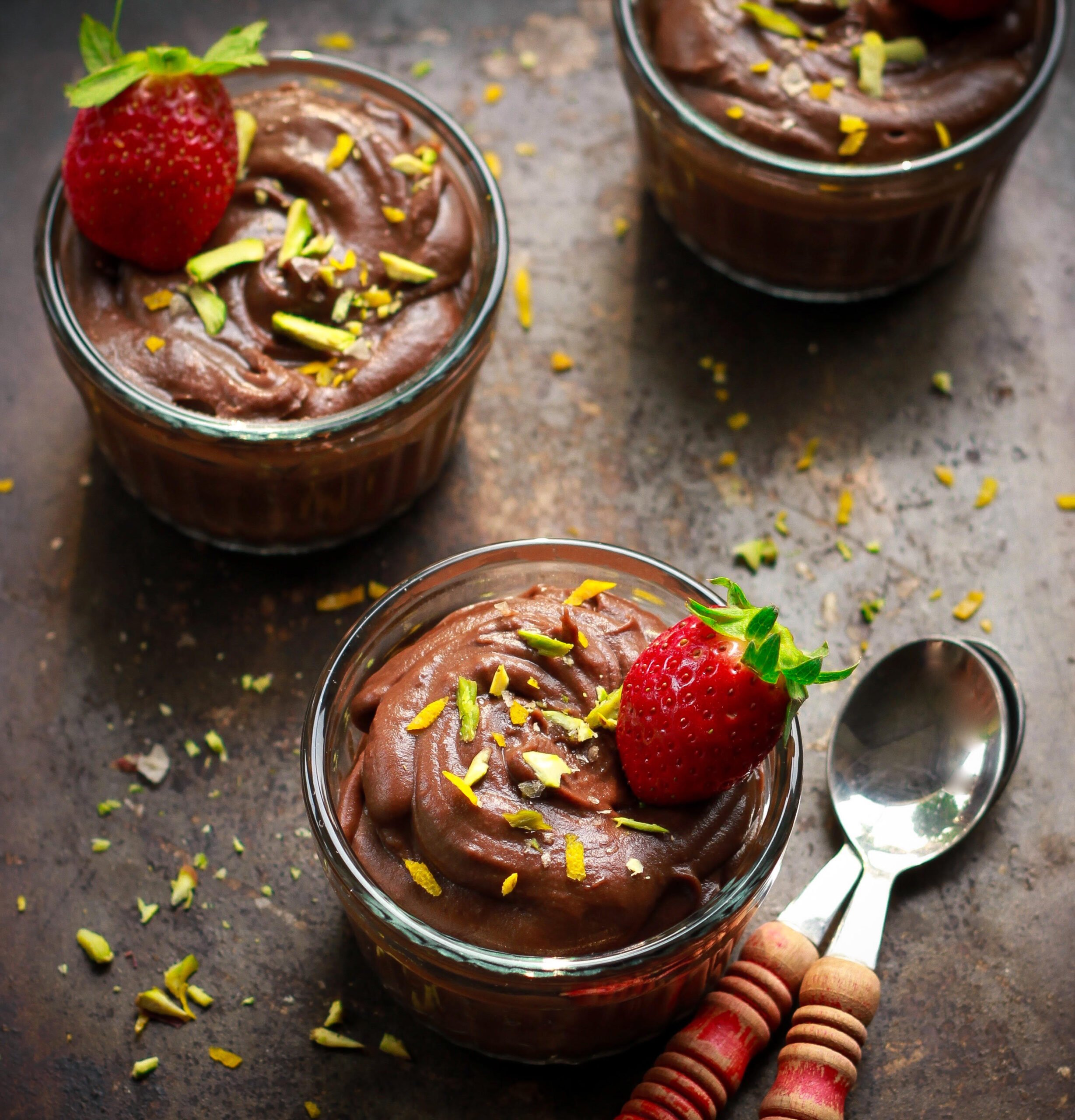 Sweet Potato Chocolate Pudding easy vegan glutenfree refined sugarfree dessert