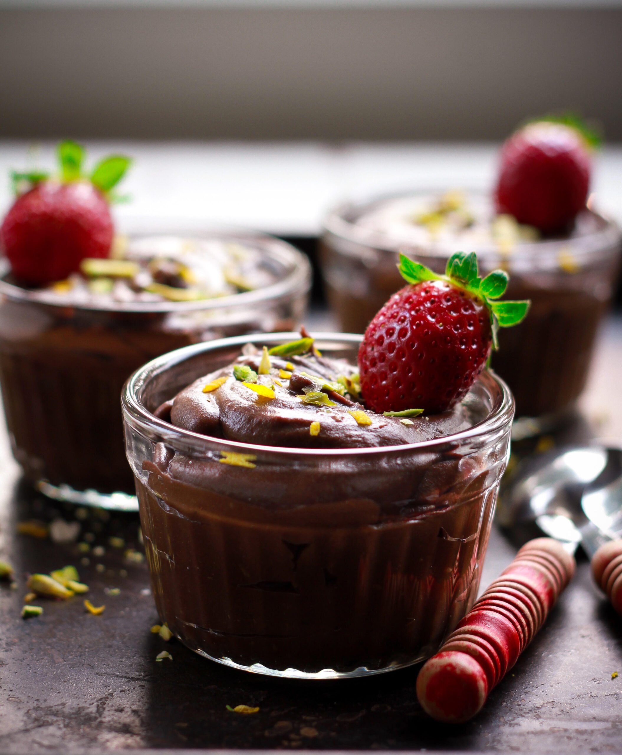 Sweet Potato Chocolate Pudding easy vegan glutenfree refined sugarfree dessert