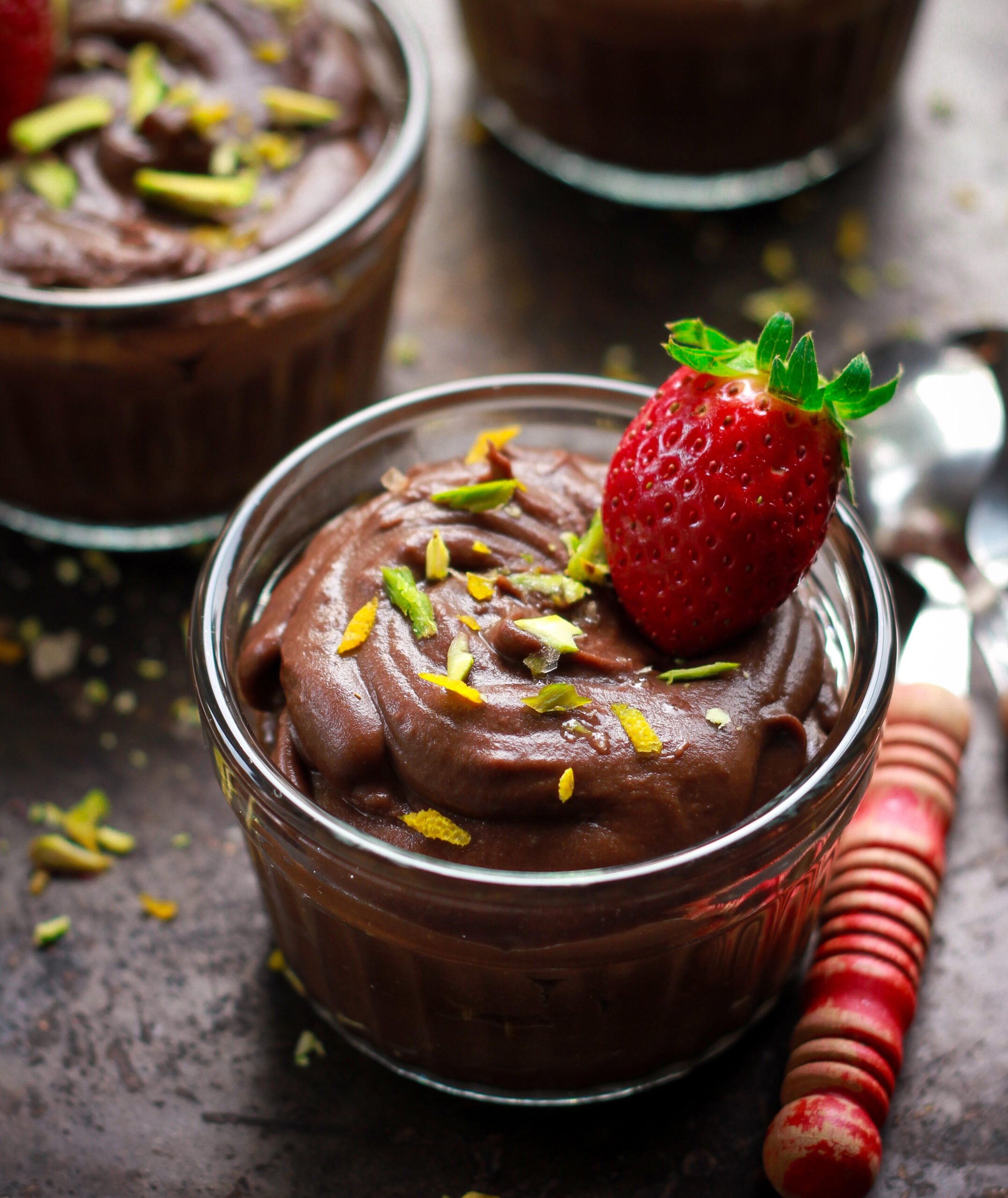 Sweet Potato Chocolate Pudding easy vegan glutenfree refined sugarfree dessert