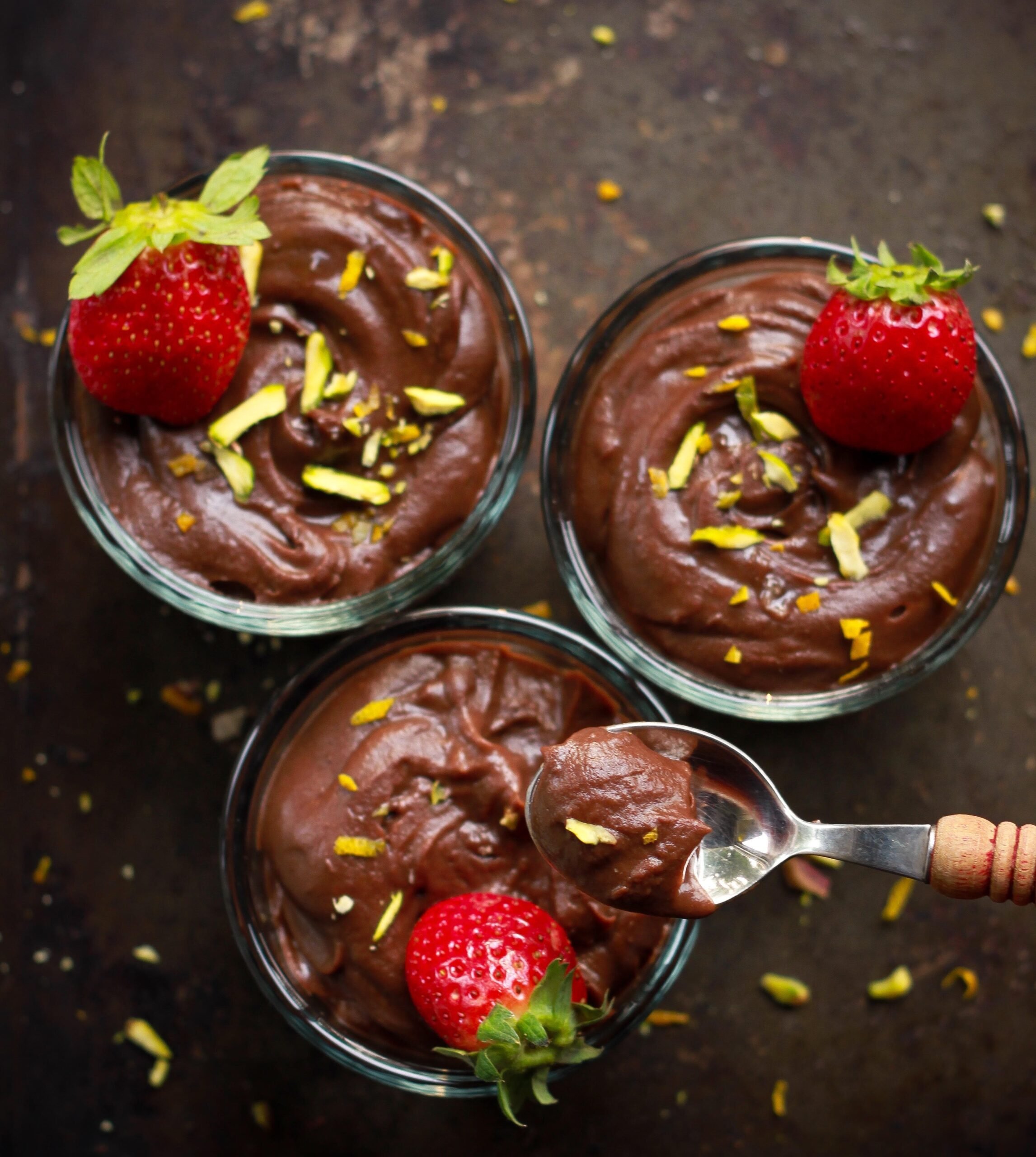 Sweet Potato Chocolate Pudding easy vegan glutenfree refined sugarfree dessert