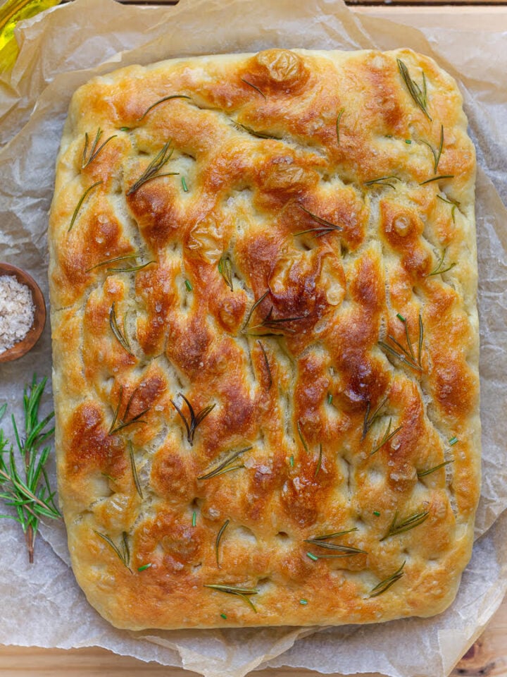 Super Easy No-Knead Focaccia | Homemade Focaccia Bread