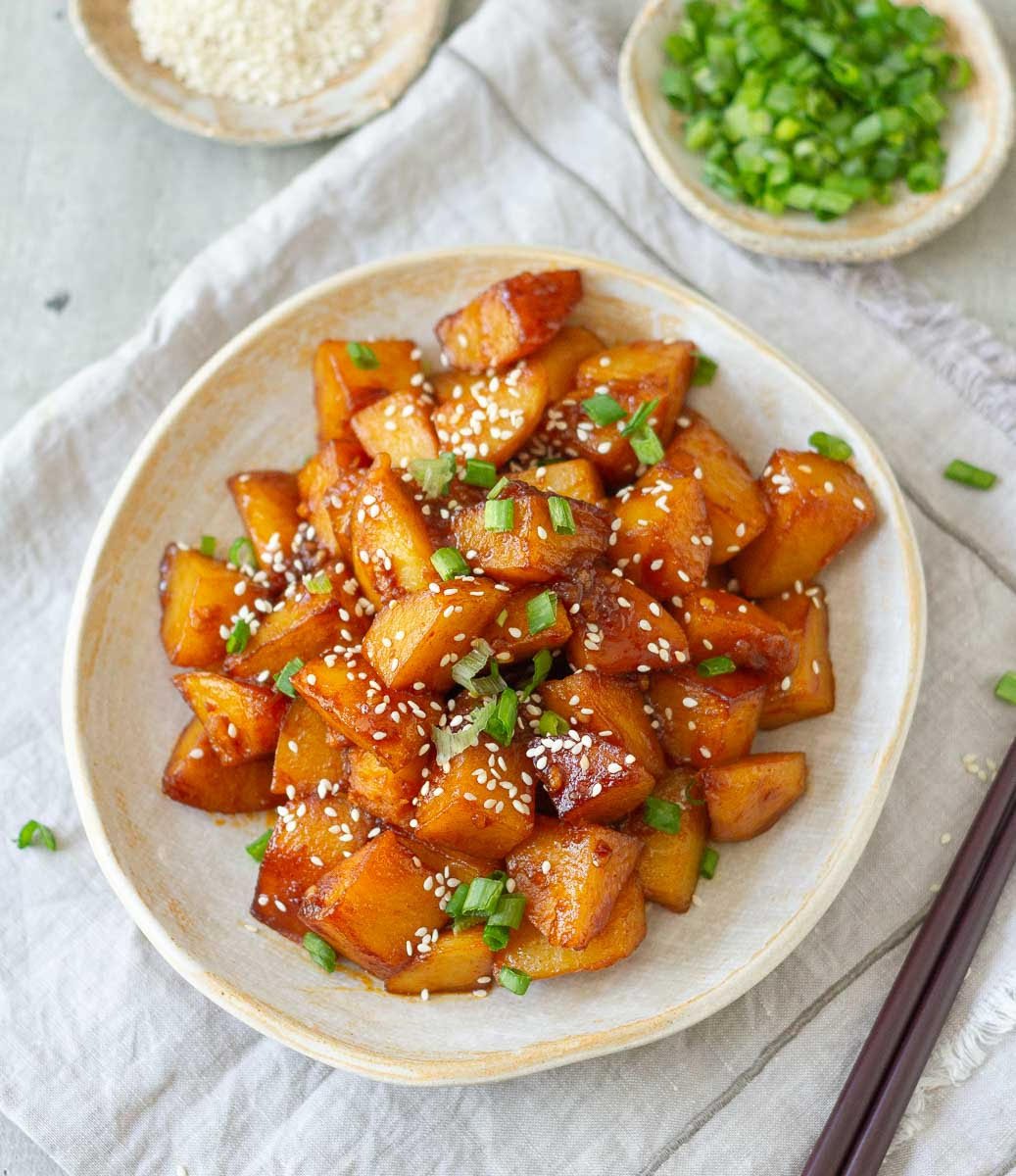 Korean Braised Potatoes 