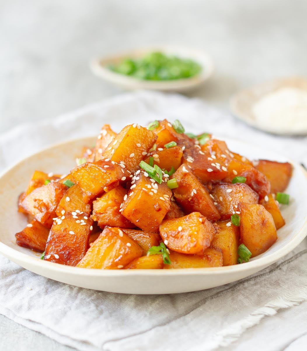 Korean Braised Potatoes 