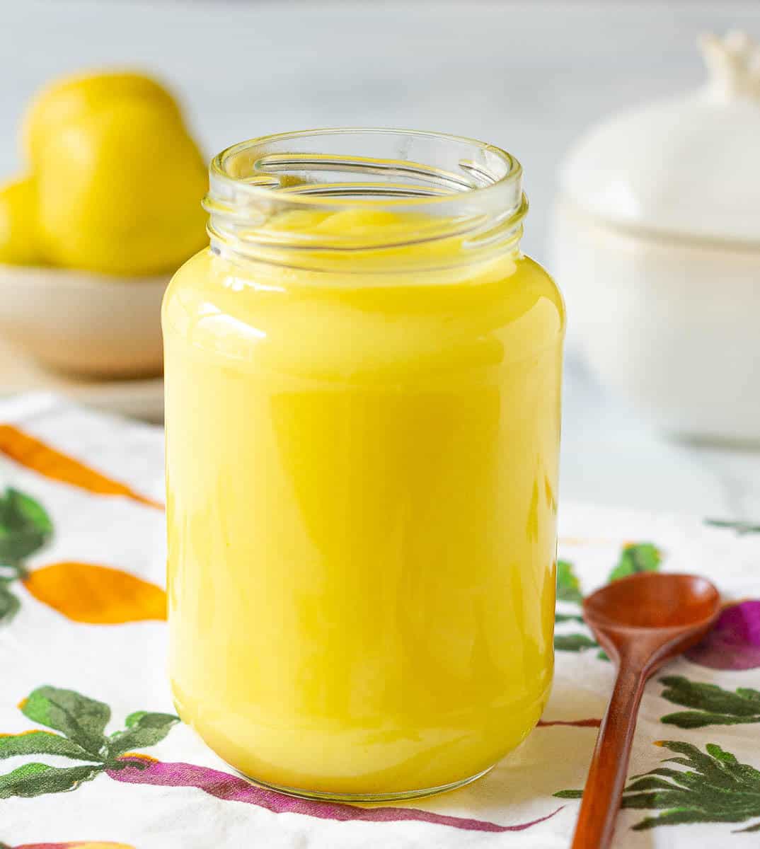 Easy Eggless Lemon Curd Recipe